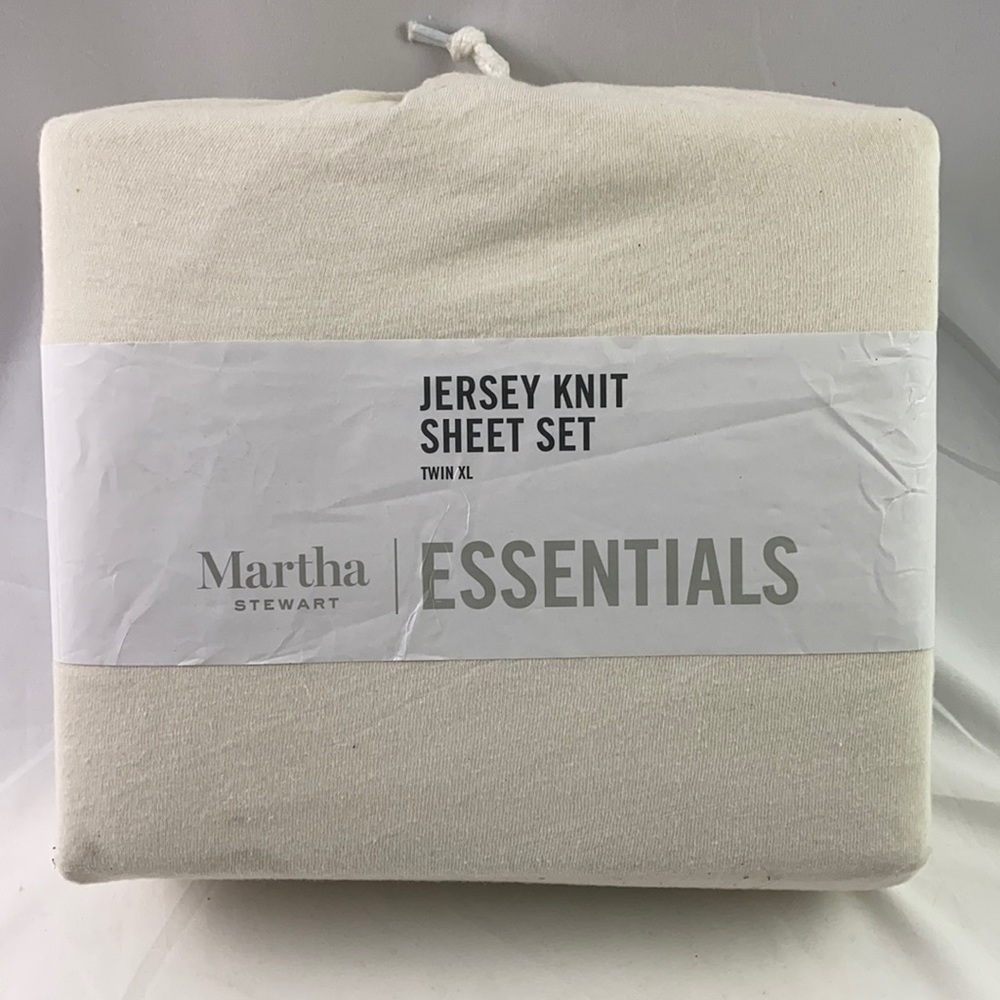Martha Stewart Collection Jersey Knit Sheet